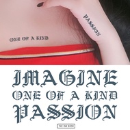 Temporary tattoo - Define myself