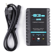 B3 20W RC Compact Charger 2S 3S Lipo Battery Adapter + Power Supply