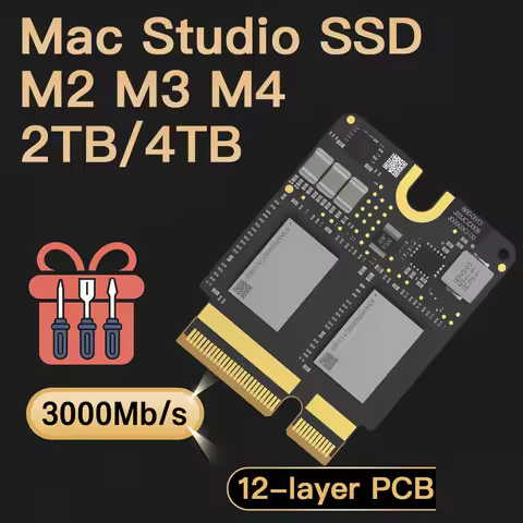 JCID Mac Studio SSD M2 M3 M4 chips Expanded Memory 2TB 4TB 8TB Hard Disk Small Plate one-to-one rati