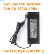 Genuine FSP FSP120-ACB 24V 5A 120W 4PIN AC Power Supply Adapter For TOSHIBA TVS 20WL56B 23WL46G 23WL