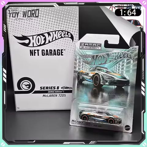2026 New Hot Wheels McLaren 720S Hot Wheels RLC NFT Garage Digital Virtual Garage 1/64 Diecast Colle