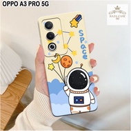 Latest Oppo A3 Pro 5G Case - Rajacase - Oppo A3 pro 5G casing - Astronaut Softcase Motif - Cellphone