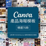 可商用canva模板！無腦套用！產品海報｜工業設計｜排版模板｜企業｜學生｜EDM｜宣傳單｜Banner｜豎版尺寸