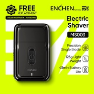 Enchen MS003 Mesin Cukur Janggut Mini Electric Shaver Portable Foil Shaver With Pop-up Sideburn Trim