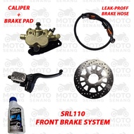 SRL115/SRL115 FI FRONT BRAKE SYSTEM FRONT CALIPER MASTER PUMP FRONT BRAKE DISC PLATE BRAKE DEPAN LAG