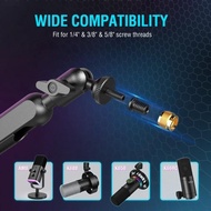 CODE A Fifine BM63 / BM66 / BM88 Mic Boom Arm Stand with Build-in Springs, Handling Max 2 Kilograms