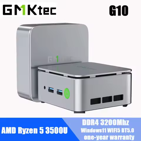 GMKtec G10 Ryzen 5 3500U Mini PC Windows 11 DDR4 16GB/32GB 512GB Nvme SSD WIFI5 BT5.0 Desktop MINI P