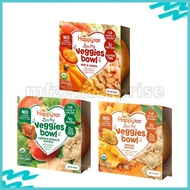 HAPPY BABY Happy Tot Love My Veggie Bowl 24M+ - Microwavable Mac & Cheese Ravioli