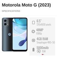 (Used)Moto G 2023 4gb Ram/64gb Memory Original Second Hand
