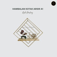 Yen Hambalan Box Arrangement A1 Wall Shelf