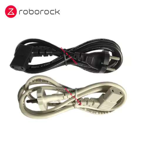 New Original Roborock S7+ Power Cable for Roborock S7+ Robot Vacuum Cleaner Auto-Empty Dock Station 