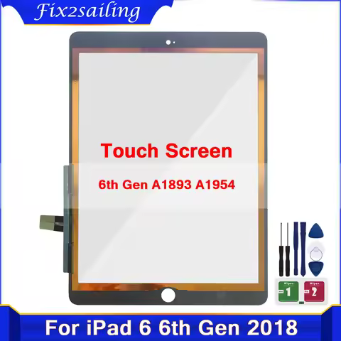 9.7''NEW AAA+ For iPad 2018 Touch Screen For iPad 6 6th Gen 2018 A1893 A1954 Touchscreen Digitizer F