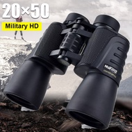 Night Vision กล้องส่องทางไกล กล้องส่องสัตว์ กล้องโทรทรรศน์ 20X50 ไนโตรเจนกันน้ำพลังงานสูงความละเอียด