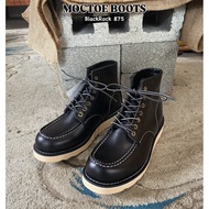 Classic Moc 875 Black Rock Boots