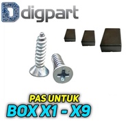 4 Pcs Bolt Screws x1 x2 x3 x4 x5 x6 x7 x8 x9