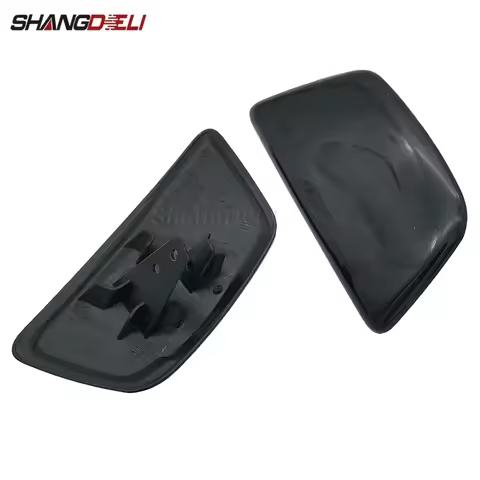 1 Pair Car Headlight Washer Spray Nozzle Cover Cap For Nissan X-Trail X trail T32 Rogue 2014 +