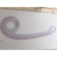 Curve ruler code 6040