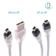 [AT] 1394 Fire Wire USB To 4p USB To 1394 Data Cable IEEE 1394 Connection Cable Camera DV Acquisitio