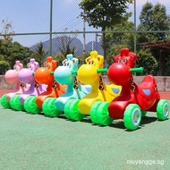 Children's Scooter Four-wheeler, Children's Outdoor Sports Toy Car, Kindergarten Animal Walker KZSQ