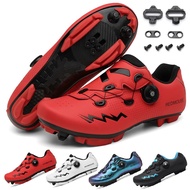 2022 New Cycling MTB Shoes Men Route Cleat Road Dirt Bike Speed Flat Sneaker Racing Women Bicycle Mountain Spd Biking