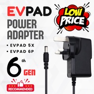 EVPAD 6 ORIGINAL 3 PIN AC POWER CHARGER | POWER ADAPTER | EV5X EV6P I 3 MONTHS WARRANTY