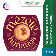 mezete Gourmet Hummus Sundried Tomatoes Dips 215g (Halal Certified)