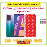 Toughened flexible phone screen protector for Oppo A94