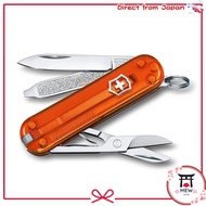 VICTORINOX Classic SD Classic Colors Fire Opal Swiss 　 Knife Multi-Tool with Scissors, Phillips Scre