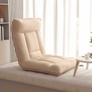ST-🌊Lazy Sofa Tatami Bedroom Bay Window Bed Armchair Foldable Japanese Single Small Sofa Reclining Cushion ACVK