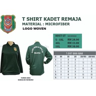 T SHIRT AKTIVITI KADET REMAJA SEKOLAH KRS/ TUNAS KRS *ORIGINAL * Kokurikulum