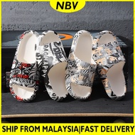 NBV Thick Cartoon Soft Sandal Selipar Unisex Outdoors Indoors Summer Slipper Viral