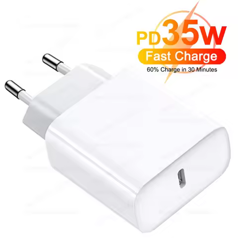 PD 35W Fast Charger For Apple iPhone 15 14 13 12 11 Pro Max 8 Plus iPad Air Fast Charging Type C USB