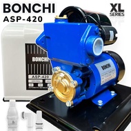 BONCHI ปั๊มน้ำอัตโนมัติ ปั๊มน้ำ ปั้มน้ำออโต้ ปั๊มน้ำบ้าน 420 วัตต์ ขนาดท่อ 1 นิ้ว รุ่น ASP-420