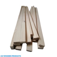 Wood Strips Palochina 1" x 1" x 1ft/2ft/3ft - 3pcs