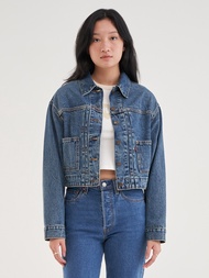 เสื้อแจ็คเกตยีนส์ Levis® Womens Tailored 90s Trucker Jacket