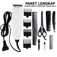 COD-PAKET LENGKAP ALAT CUKUR RAMBUT KEMEI 6603/MESIN CUKUR KEMEI ORIGINAL