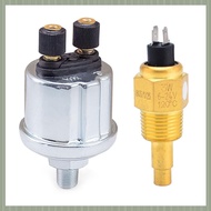 (QJWR) 1pcs 1/2 Npt 21mm Thread Engine Oil Temperature Sensor Water Temperature Sensor & 1pcs Univer