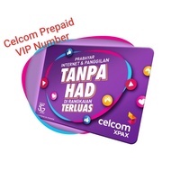 Celcom Prepaid VIP Number (this price is not included in data plan)