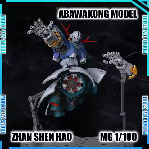 ABAWAKONG MODEL MG 1/100 MSN-02 Zeong RG Enlarged Version Assembly Model Kits Plastic skeleton Robot