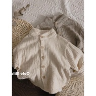 Pakaian Kanak-kanak Musim Bunga dan Musim Gugur Baharu Baju Kanak-Kanak Gaya Hutan Serbaguna Retro B