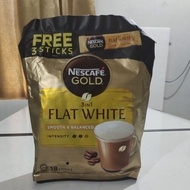 Nescafe Gold 3in1 Flat white Import malaysia