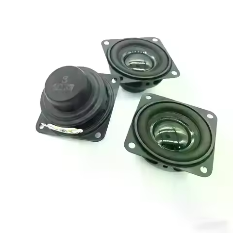 1Pcs 40mm Square Full Frequency Internal Magnetic Speaker 16 Core 4Ohm 3W Bluetooth Speaker Unit