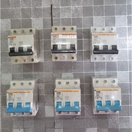 MCB 3 phase SZMR 6A/ 10A/ 16A/ 20A/ 25A/ 32A/40A/50A/63A MCB 3P already SNI