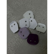 1Pc 2-Pin to 3-Pin Plug Adapter