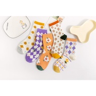 Women Trendy/ Sport/ Fashion Socks - RHOMBUS DESIGN SOCKS