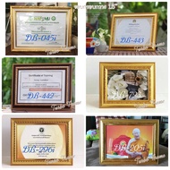 Gold Photo Frame Picture Size 10x14 " 11x14" 10x15 " 12x15" 12x16 " A3 (29.7x42 cm) 12x18" * With Fr