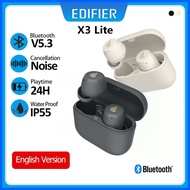 ☑ ◊ ☩ EDIFIER X3 Lite TWS Wireless Earphone Bluetooth 5.3 Voice Environmental Noise Cancellation As