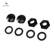 Rear Windshield Glass Strut Hardware Kit Fit for   92-95 Hatchback EG6  Black