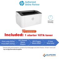 HP Laser 107a / 107w Printer / 108a / 108w Printer (T&G E-Wallet Rm50 Applicable for 108 series only