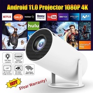 HY300/HY320 Wireless Pro Wifi Bluetooth Cinema Android Mini Led Small Projector 1080P 4K Dual Band W